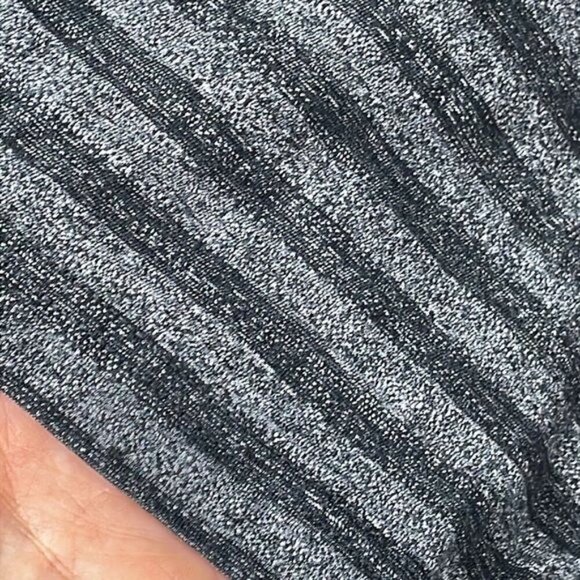 Nordstrom Mens Shop Gray Stripe Slub Polo Shirt Short Sleeve Sz XL - Picture 14 of 14